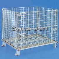Foldable Wire Containers